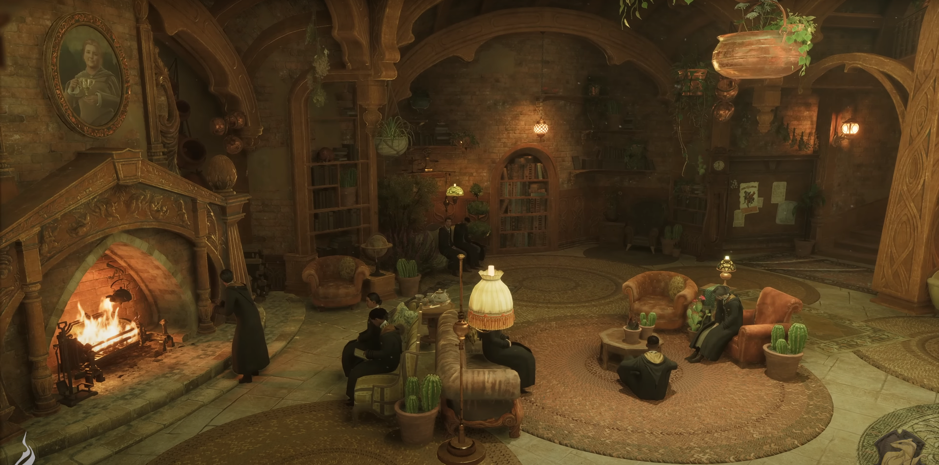 Хаффлпафф один из факультетов Hogwarts Legacy