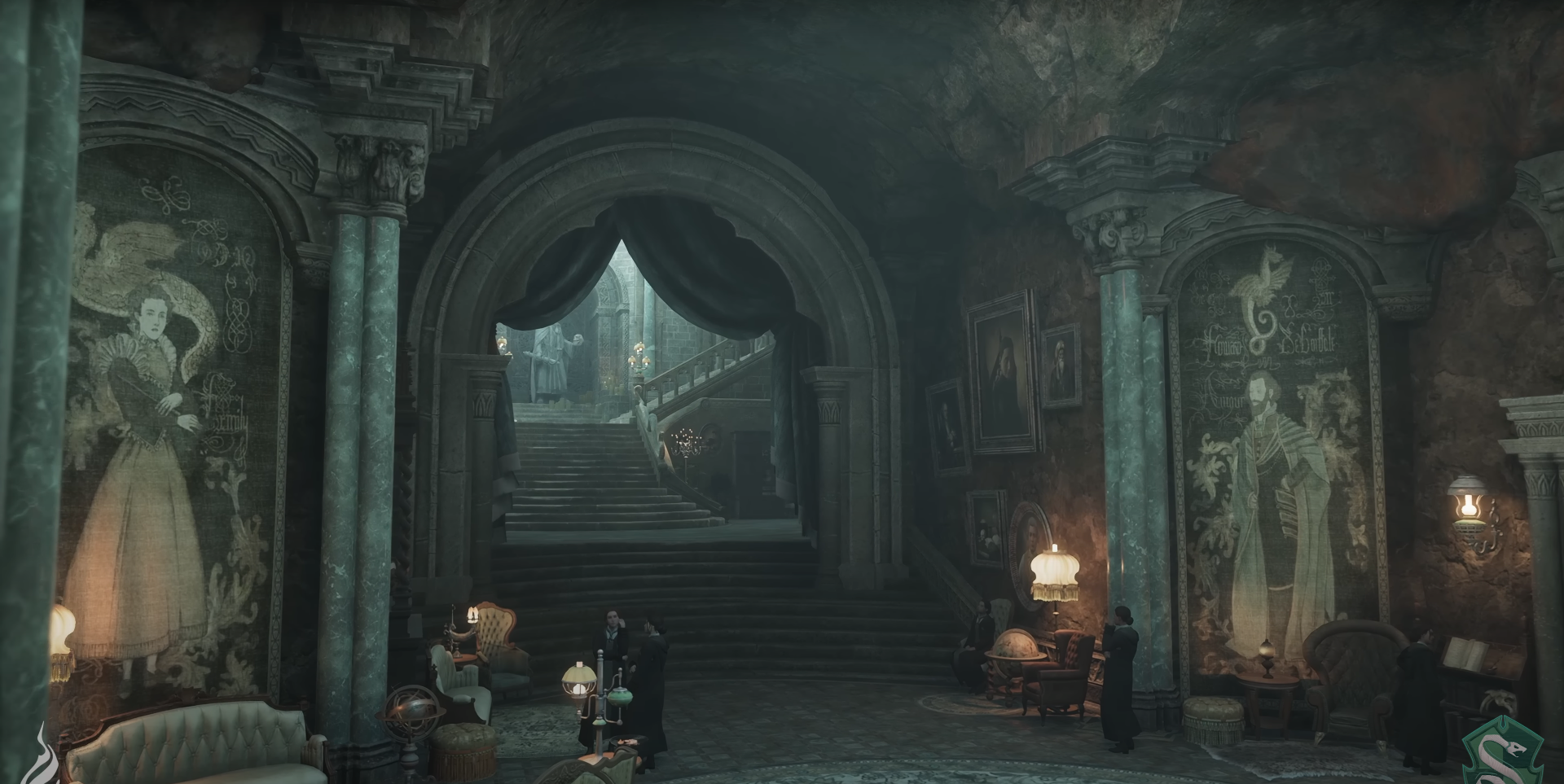 Слизерин один из факультетов Hogwarts Legacy